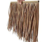 Artificial Mexican Style Straw Roof Panels for Duck Blind, Tiki Hut, and Garden Patio Thatch Roofing