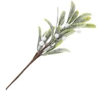Artificial Mistletoe Stem Christmas Berry Decor for Floral Arrangements
