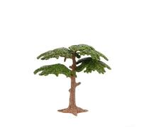 Artificial Model Tree PVC Simulation Plant for Railway Scenery Diorama Layout Garden Decor Miniature Landscape Accessory(Small Tree)
