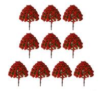 Artificial Model Trees 1/150 1/100 Scale for Train Track For Forest Diorama Scenery with True-to-Scale Design for Building and Toy Models (1: 150)