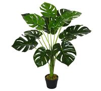 Artificial Monstera Plant Tree with Pot 85cm - Outsunny | TJ Hughes