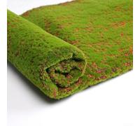 Artificial Moss Fake Green Plants Decorative Grass Mat For Shop Patio Wall Decor DIY Home Garden Indoor Outdoor Decoration Realistic Looking Faux Moss Sheet 100X100cm Thickness 8Mm(2#)