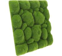 Artificial Moss Wall Board 30x30cm Foam Green Decoration