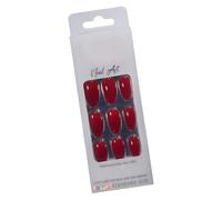 Artificial Nails Comfortable Resin Manicure Tips Full Coverage Shape Smooth Easy Application Flexible Structure Elegant Appearance | Elegant Selection for Women Girls