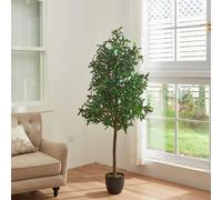Artificial Olive Tree Decorative Plant in Planter