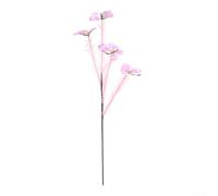 Artificial Orchid Flowers Butterfly Reed Stems Handcrafted Silk Cyan 25.6in Lightweight Hanging Freestanding Display 10 Pack Home Decor for Modern Boho Minimalist Interiors(02)