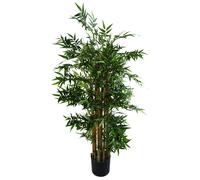 Artificial Oriental Bamboo Plant 120cm - Realistic plant by Botanik Leaf Green One Size