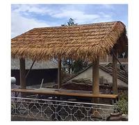 Artificial Palm Thatch Grass Roll - Durable Synthetic Thatching for Duck Blinds, Tiki Bars, Huts, Garden Patios, Umbrellas & Fences - Easy Installation & Weather Resistant