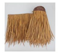 Artificial Palm Thatch Rolls for RoofingDurable Thatch for Fencing Landscaping & Outdoor DecorUV Resistant Easy Installation Natural Look for Tropical Vibe