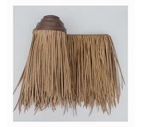 Artificial Palm Thatch Rolls Grass Roof Artificial Mexican Palm Thatch Runner, Weatherproof So Have 10 Year Life,for Tiki Bar Garden Patio Gazebos Wall(Yellow e,0.5x20m)