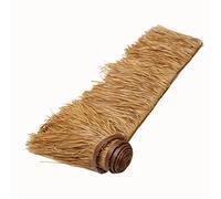 Artificial Palm Thatch Rolls Roof Thatch -0.5X1m Artificial Palm Thatch Rolls Tiki Bar Hut Grass Duck Boat Blinds Grass Runner Palapa That for Decorating Gazebo Villa Roof(Yellow c,0.5x6m)