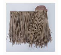 Artificial Palm Thatch Rolls Thatch Roofing for Tiki Bar Waterproof, Plastic Synthetic Thatch Runner Roll for Summer Keep Cool, Outdoor Gazebo Patio(Yellow b,0.5x8m/1.64X26.2ft)