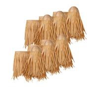 Artificial Palm Thatch Roof Panels 19.7x19.7in 6-30pcs for Yard Awning(30pcs)