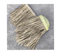 Artificial Palm Thatch Runner Rolls, Plastic Synthetic Thatch Runner Roll 50cm 19.6'' Wide Tiki Hut Bar Thatch Runner Roofing Panels, Tropical Decorations Multiple Sizes(Yellow d,0.5x6m/1.64X19.7ft)