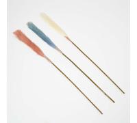 Artificial Pampas Grass Set of 3 Multi-Coloured, 78cm