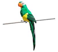 Artificial Parrot - Multifunctional Parrot Sculpture,Yard Ornaments For Home Office Private Garden Zoo Public Park Holiday Party And Wedding Ceremony