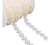 Artificial Pearls Beads String Chain for Art Craft Imitation Pearls String Beads for Bouquets Wedding Decoration Bridals Bouquets