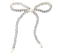 Artificial Pearls Bowknot Hair Accessory Handmade Hair Clip Making Kits Craft Headband Appliques Sewing Headwear Garment