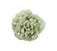 Artificial Peony Flower Shape Hairpin With Pearl Beads Hair Clip For Spring Ponytail Hairpins Teens