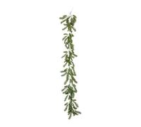 Artificial Pine Garland - Christmas Green Garland | Durable Five-Fork Rat Tail Pine Garland | Christmas Garlands for Front Door | Realistic Green for Christmas and Winter Fers