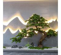 Artificial Pine Tree - High-Simulation Greeting Decor for Indoor Staircase and Home Landscaping - Realistic Design