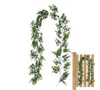 Artificial Plant Artificial Green Vine - Adjustable Garland Decoration 15 cm - Artificial Green Plants Garland - For Family Friends Indoor Outdoor Country House Garden Christmas Holiday New Year