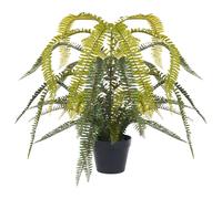 Beliani Artificial Plant FERN LEAF PLANT 105 cm Green