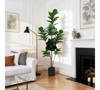 Artificial Plant Ficus Fig Tree Plant With Planter Pot Fig 180 Cm