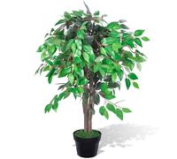 Artificial Plant Ficus Tree with Pot Fake Plant Arrangement Multi Sizes vidaXL