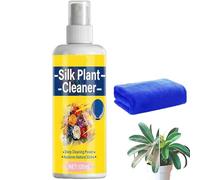 Artificial Plant & Flower Cleaner, Deep Cleaning Silk Plant Spray for Faux Flowers & Artificial Trees, Restores Natural Shine for Silk Plants, Leaves & Floral Arrangements (1Pcs)