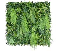 Artificial Plant Flower Living Wall Panels Realistic Indoor/outdoor Garden 100Cm X 100Cm Home, Office, Cafe, Shop, Salon, Wedding