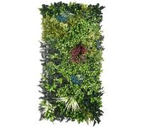 Artificial Plant Flower Living Wall Panels Realistic Indoor/Outdoor Garden 50CM X 50CM Home, Office, Cafe, Shop, Salon, Wedding (Lushspire)