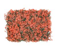 Artificial Maple Leaf Fence Outdoor Privacy Fence Screen Light Red vidaXL