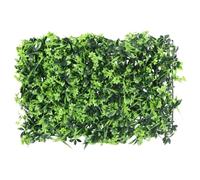 Artificial Plant Flower Wall Panel Realistic Indoor Outdoor Garden Hedge 60x40cm