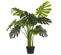 Beliani Artificial Plant MONSTERA PLANT 113 cm Green, Green