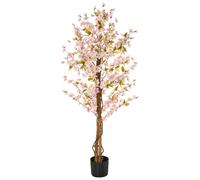 Beliani Artificial Plant SAKURA 150 cm Pink