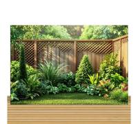 Artificial Plant Wall Backdrop, 210x150cm Greenery Photography Curtain, Leaf Pattern Fabric Panel for Outdoor Events, Garden Decoration, Party & Wedding Covering