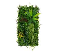 Monstershop Alina Artificial Wall Tile - 50cm x 100cm, Green