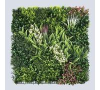 Artificial Plant Wall Panelling - Chelsea Deluxe - 1M X 1M