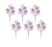 Artificial Plants 6pcs Flowers All Over The Sky Silk Flower Dried Bouquets Wedding Restaurant Decoration Party Wedding