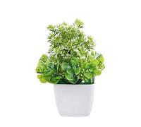 Artificial Plants Mini Artificial Plants Green Cactus Small Succulent Plastic Plants Fake Aloe Flower Potted Ornaments for Table Decoration Craft Bonsai Pine Tree (Color : B)