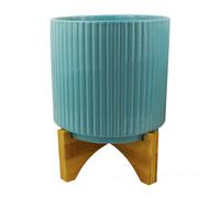 Artificial Plants Mini Desktop Ceramic Planters Displays Home Decor Leaf Design UK Limited