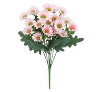 Artificial Plants Outdoor - Chamomile Artificial Green Decorations - Table Centrepieces for Home Garden Office Hotel Planter Living Room Bathroom Backyard Paths Basket