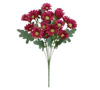 Artificial Plants Outdoor - Chamomile Artificial Green Decorations - Table Centrepieces for Home Garden Office Hotel Planter Living Room Bathroom Backyard Paths Basket
