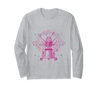 Artificial Pollination Mechanism Steampunk Insect Art Long Sleeve T-Shirt