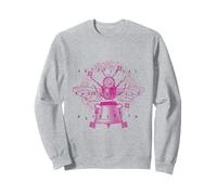 Artificial Pollination Mechanism Steampunk Insect Art Sweatshirt
