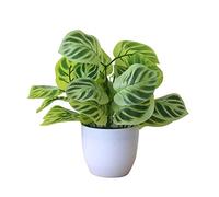 Artificial Potted Plant Leaf Simulation Desktop,plant Style 8 & 8