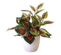 Artificial Potted Plant Leaf Simulation Leaves Home Office Desktop Greenery Decoration Plant Type 15 plant type 15 & 15