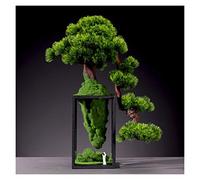 Artificial Potted Plants Desktop Simulation Welc Pine Bonsai Indoor Large Green Plants Potted Plants