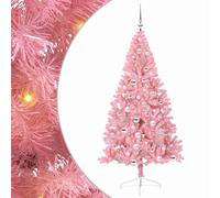 vidaXL Artificial Pre-lit Christmas Tree Green 240 cm PVC